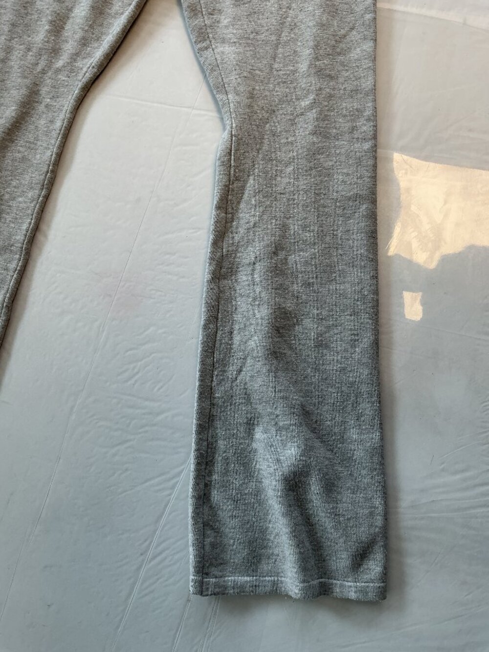 3/$20 Bundle 🌈 No Boundaries Foldover Flare Pants Gray Size S 4-6 - Picture 4 of 12
